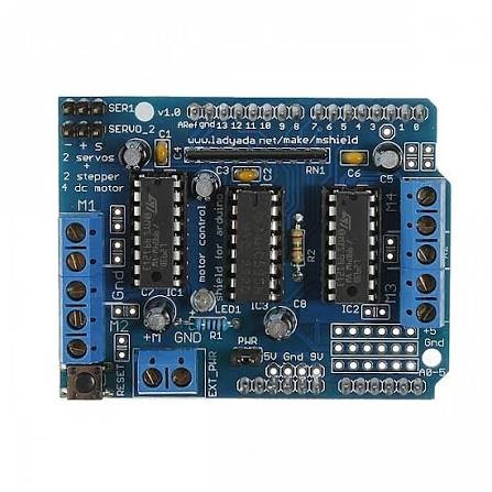 L293D Motor Driver Shield for Arduino Uno / Mega