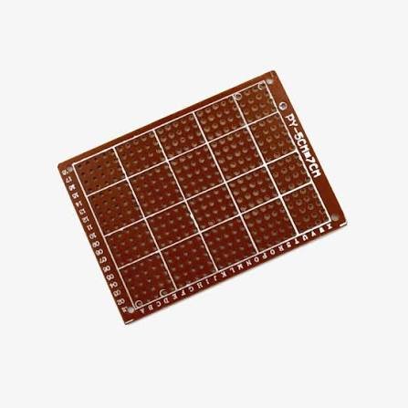 Small Single-Sided Copper Stripboard / Veroboard (2x3 inch)